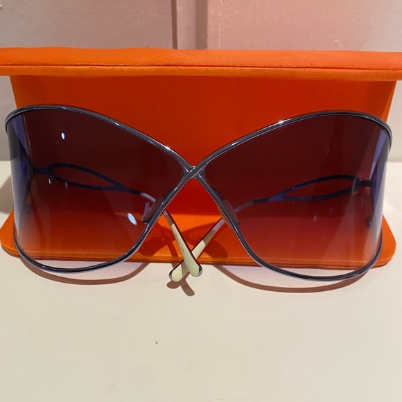 Oversized, pure titanium Christian Roth Sunglasses - Picture 2 of 10